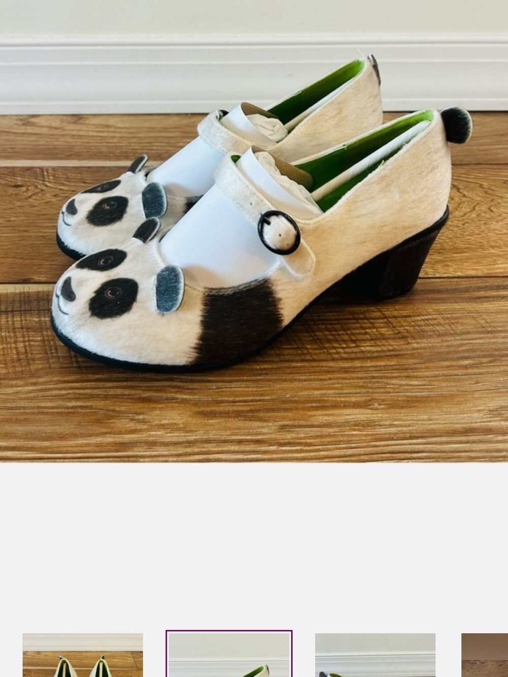 Hot Chocolate Design Panda Mary Jane Heels